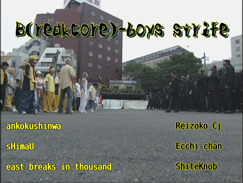B(reakcore)-boys strife